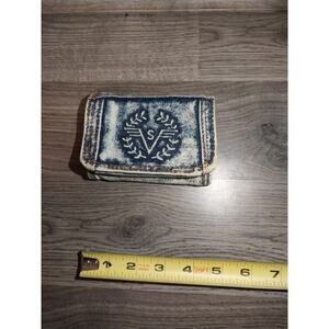 Vintage Acid Wash Ragor Ginbel Accessories Trifold Wallet